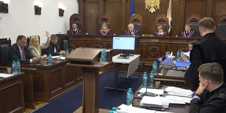CC a luat o nouă pauză în cazul examinării constituționalității Partidului ȘOR: Părțile urmează să prezinte miercuri pledoariile finale în fața Înaltei Curți | VIDEO