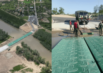 Trecerea prin Leova-Bumbăta, imposibilă cel puțin până la ora 12:00. Ce s-a întâmplat cu podul recent inaugurat | FOTO