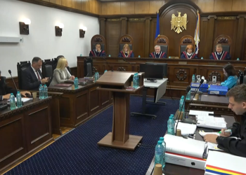 Replici acide și atmosferă tensionată la CC, unde a continuat examinarea constituționalității Partidului ȘOR. Cum a decurs ședința dinaintea pledoariilor finale | VIDEO