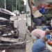 Grav accident rutier la Bender: Un microbuz de rută a trecut la roșu și s-a izbit de un automobil