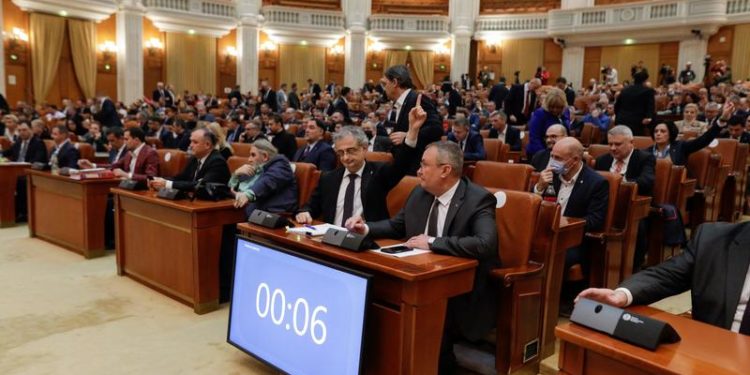Guvernul Ciolacu, votat azi în Parlamentul României