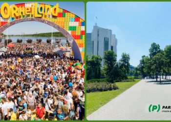 Chișinăul pusteit de Summitul guvernării VERSUS Orheiul aglomerat de sărbătoare copiilor organizată de Echipa „ȘOR”
