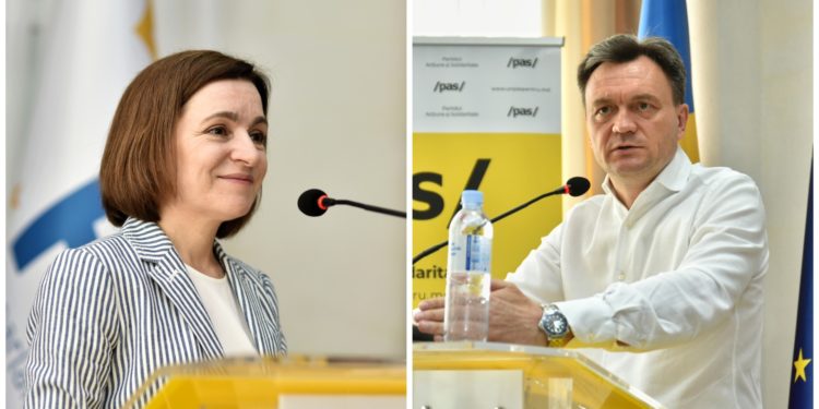 Санду и Речан приняли участие в заседании Национального политического совета PAS