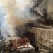 Pompierii, solicitați să intervină la lichidarea a două incendii care au izbucnit concomitent în sectorul Buiucani și Botanica