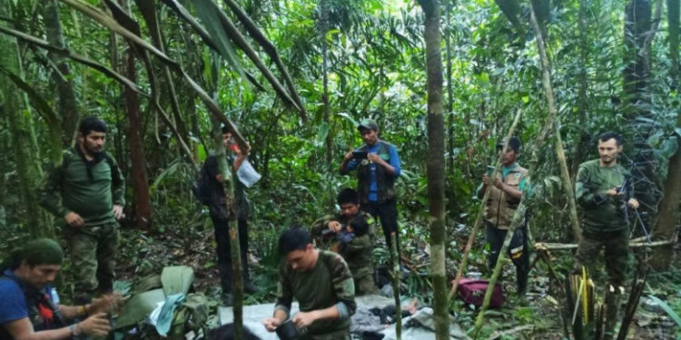 Cei 4 copii dispăruți în jungla amazoniană, găsiți după 40 de zile de căutări