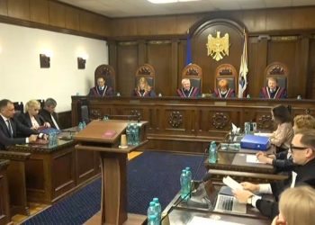 LIVE TEXT: Ședința Curții Constituționale de examinare a sesizării Guvernului, privind verificarea constituționalității Partidului Politic „Șor”