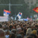 Noi proteste în Serbia: Zeci de mii de oameni au ieșit în stradă pentru a cincea oară