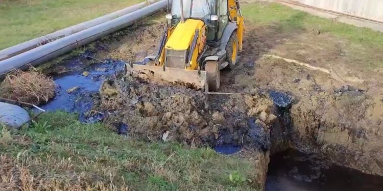 Результаты проб грунта, взятых с Termoelectrica: концентрация нефтепродуктов превышена в 66 раз