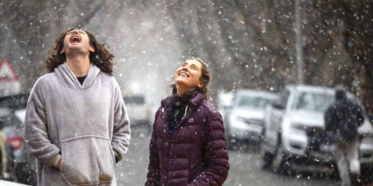 В Южной Африке выпал снег. Такого не было уже 10 лет