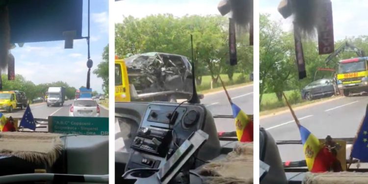 ДТП в Сынжерейском районе с участием BMW: Двум водителям потребовалась медицинская помощь