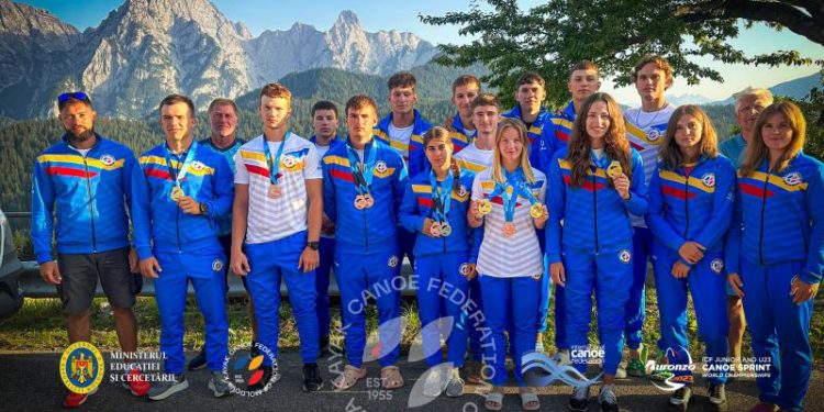 Canoiștii moldoveni au cucerit 7 medalii la Campionatul Mondial din Italia