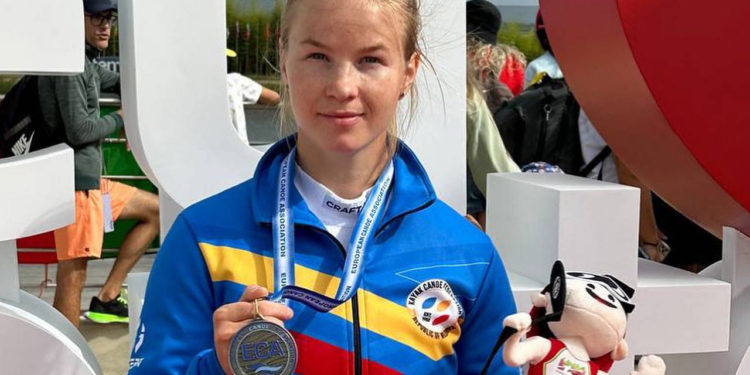 Каноистка из Молдовы завоевала бронзовую медаль на чемпионате Европы