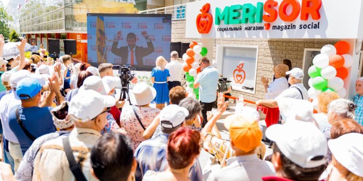 Первый социальный магазин «Меришор» нового формата открылся в Кишиневе в секторе Чеканы | VIDEO