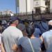 „În așa condiții e imposibil de lucrat!”. Foștii deținători de patente au protestat în fața Președinției | VIDEO