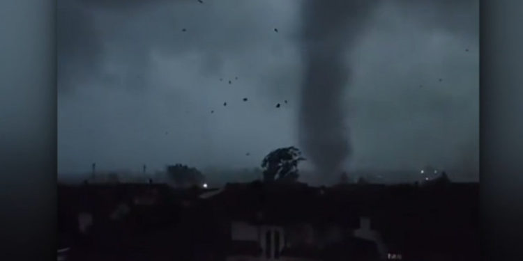 Scene apocaliptice în nordul Italiei după caniculă | VIDEO