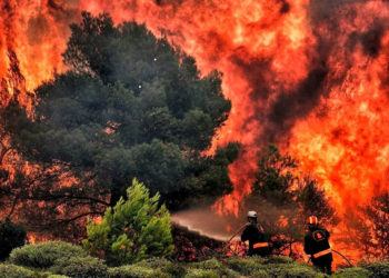 Еврокомиссар: Лесные пожары в Греции стали крупнейшими в истории ЕС