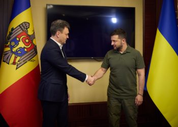 Premierul Dorin Recean s-a întâlnit la Kiev cu președintele Ucrainei, Volodimir Zelenski: „Moldova înțelege cât de important este să sprijine Ucraina după începerea războiului” | VIDEO