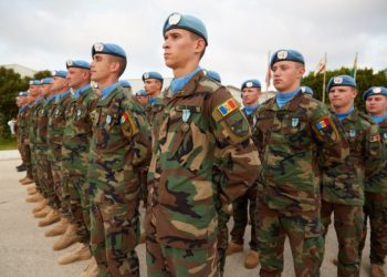 Militarii moldoveni detașați în Liban, decorați cu medalia ONU pentru misiuni de pacificare
