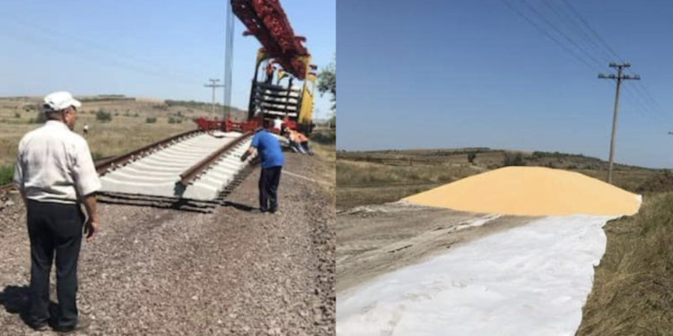 На юге Молдовы устраняют последствия аварии на железной дороге | FOTO