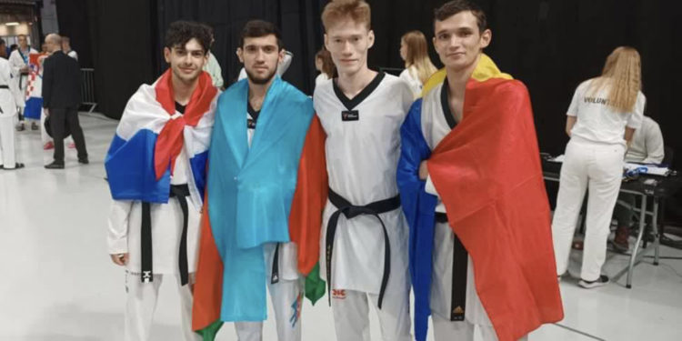 Un luptător de taekwondo din Moldova a obținut bronzul la Campionatul European | FOTO