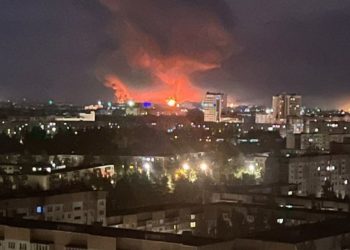 Дроны атаковали аэропорт Пскова. Произошел крупный пожар, повреждены четыре самолета Ил-76