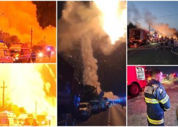 Explozia din Crevedia, provocată de o ţigară aprinsă. Primele date ale raportului preliminar al catastrofei