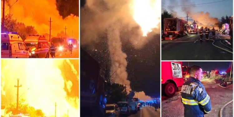 Explozia din Crevedia, provocată de o ţigară aprinsă. Primele date ale raportului preliminar al catastrofei