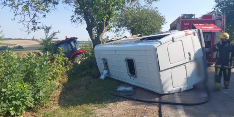 Accident violent în raionul Anenii Noi: Șase persoane au ajuns la spital | VIDEO