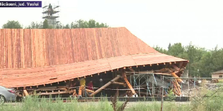 România: O construcție în valoare de 1,5 milioane de euro, menită să marcheze Bătălia de la Podul Înalt, s-a prăbușit înainte de inaugurare