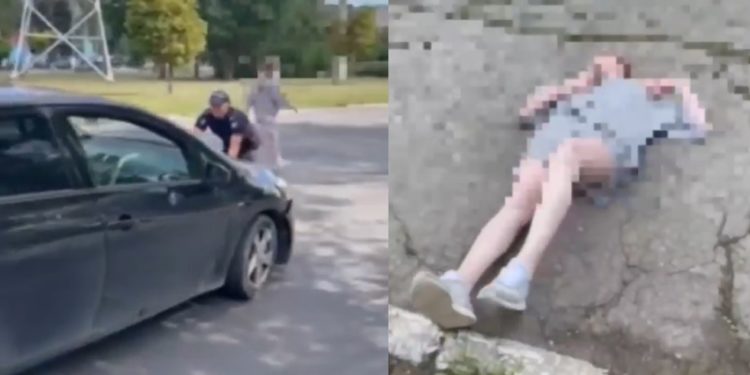 A refuzat să treacă testul alcoolscopic, și-a abandonat mașina și a încercat să fugă de polițiști