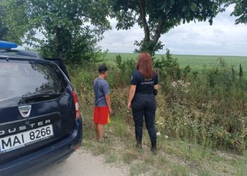 A fugit de acasă peste graniță: Un minor din Ucraina, prins de polițiștii de frontieră din Lipcani