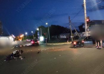 Один человек пострадал: ДТП с участием двух мотоциклов произошло в Тирасполе