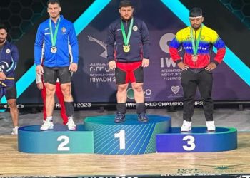 Halterofilul Marin Robu a cucerit medalia de argint în proba smuls la Mondiale