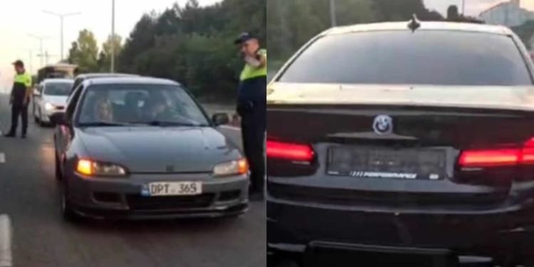Anulare! Poliţiştii au dat peste cap întâlnirea automobiliştilor într-o parcare din capitală şi au împărţit zeci de amenzi