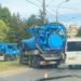 Un microbuz de rută și un camion s-au lovit la un sens giratoriu din capitală: Circulația din zonă, dată peste cap