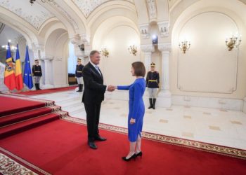 Maia Sandu a participat la Summitul celor Trei Mări, găzduit de România: La București, șeful statului s-a văzut cu omologul său român, Klaus Iohannis | VIDEO