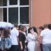 La Bălți și Sângerei, primul clopoțel a răsunat împreună cu tunete, ce au adus cu ele o ploiță și fulgere | VIDEO