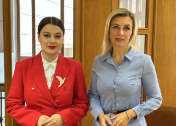 Liderul partidului „Renaștere” a avut o întrevedere cu Maria Zaharova