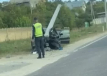 Accident grav pe traseul Ungheni – Chișinău. La fața locului a intervenit ambulanța