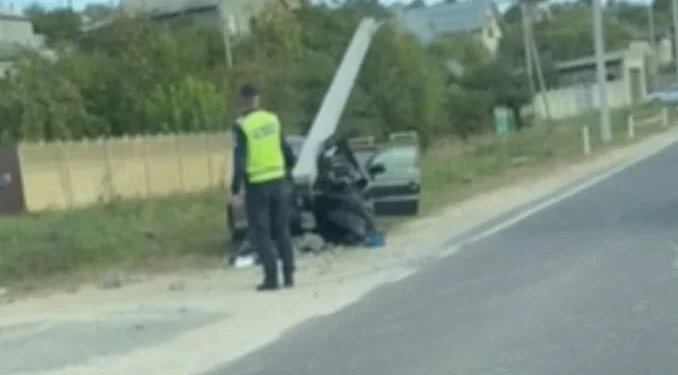 Accident grav pe traseul Ungheni – Chișinău. La fața locului a intervenit ambulanța