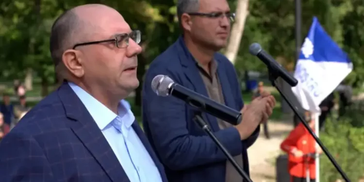 Fostul deputat comunist Alexandr Petcov este candidatul Partidului „Nostru” la primăria Bălți. Ce rol și-a atribuit Renato Usatîi | VIDEO