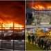 Incendiu devastator în parcarea terminalului Aeroportului Luton din Londra: Două zboruri din și spre Chișinău au fost anulate | VIDEO
