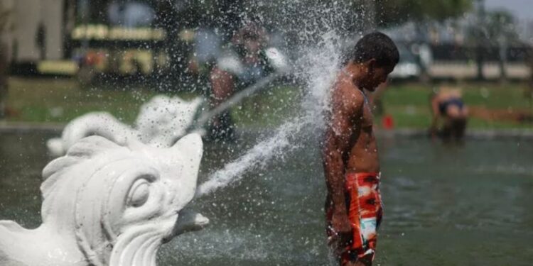 В Бразилии зафиксирована аномальная жара, в стране объявлен красный уровень опасности
