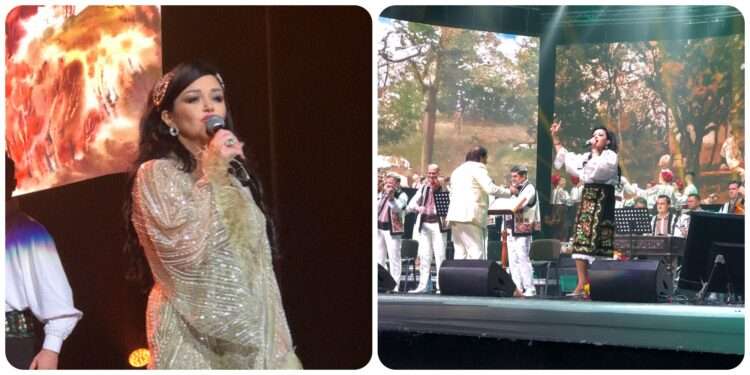 Și-a îndeplinit visul de o viață! Lenuța Gheorghiță, scăldată în flori și aplauze la primul ei concert solo, alături de ”Lăutarii”