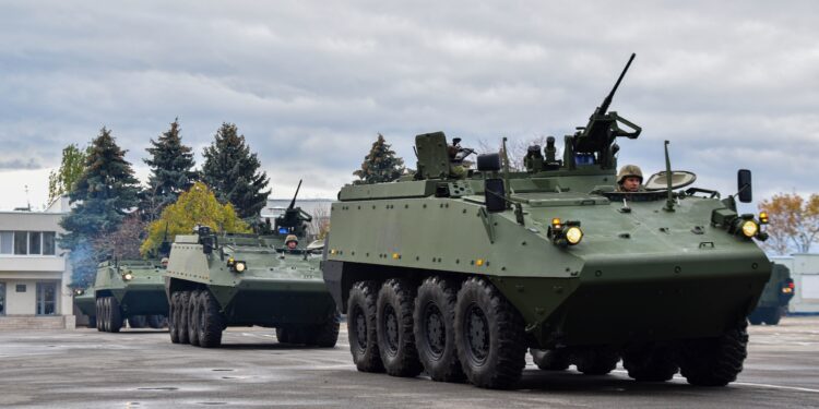 Ultimul lot de transportoare blindate »Piranha», furnizate de guvernul german, a ajuns la Chișinău | VIDEO
