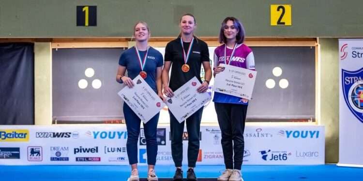 Лучница из Молдовы Николета Клима завоевала бронзу на международном турнире в Люксембурге