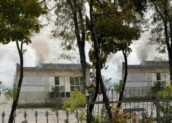 Incendiu în capitală: Fum dens, surprins în sectorul Ciocana