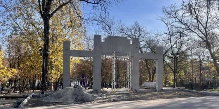 Стройка по-Шоровски: работа по строительству нового парка в Оргееве кипит днем и ночью