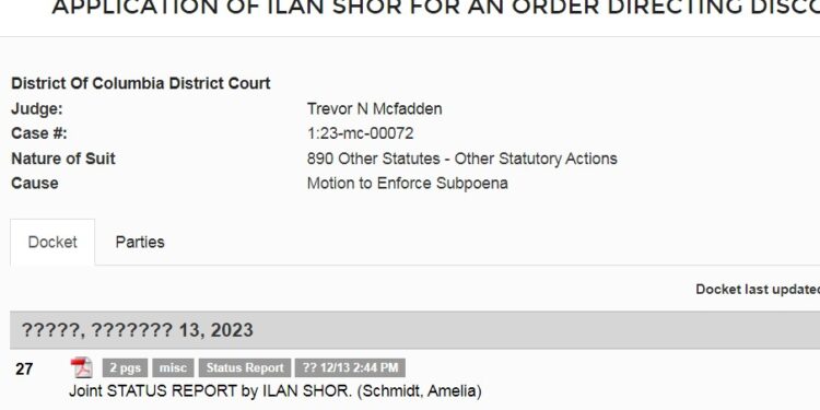 СМИ: В сети появилось официальное судебное решение суда США по делу Илана Шора