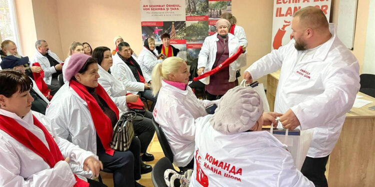 Команда Илана Шора проводит встречи со своим активом по всей Молдове в преддверии Нового года